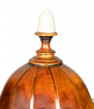 Pair Of Regency Satinwood Urn Form Knife Urns