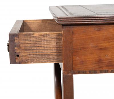 Pair Of Regency Style Mahogany End Tables