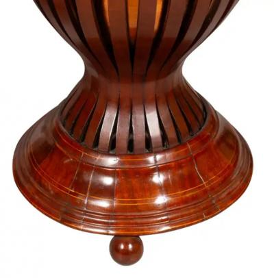 Pair Of Victorian Mahogany Jardinieres