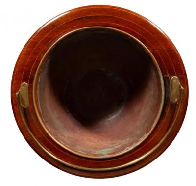 Pair Of Victorian Mahogany Jardinieres