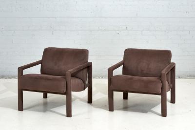 Pair Parsons Lounge Chairs 1980