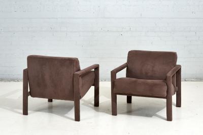 Pair Parsons Lounge Chairs 1980
