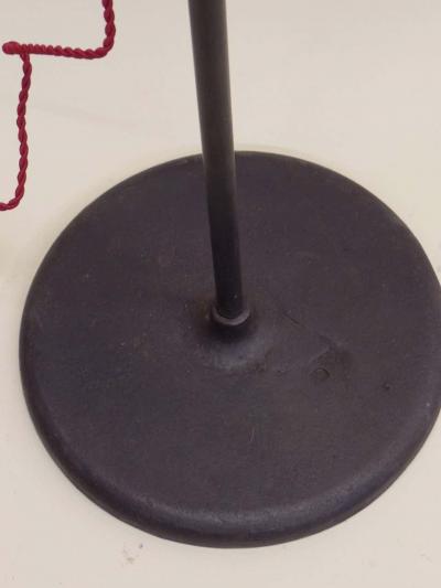 Pair Rare Important French Early Modern GRAS Floor Lamps Model 215 1920 30