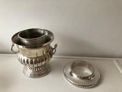 Pair Sheffield Regency Wine Coolers Silver Plated