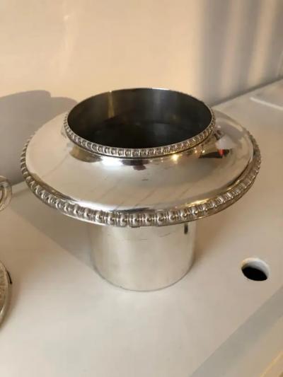 Pair Sheffield Regency Wine Coolers Silver Plated