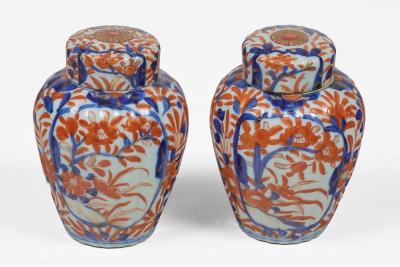 Pair Small Imari Vases