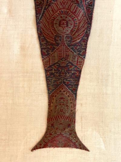 Pair framed Antique Parsley Shaw Fragments