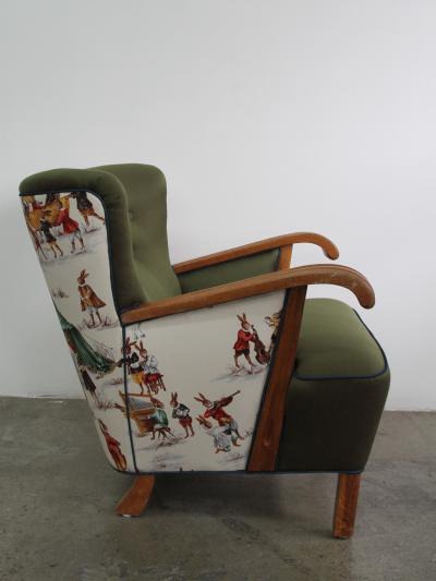 Pair if Danish Club Chair 1940s