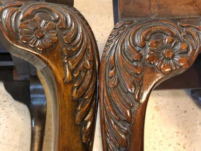 Pair of 18th 19th Century Georgian Compatible Card Game or Flip Top Tables