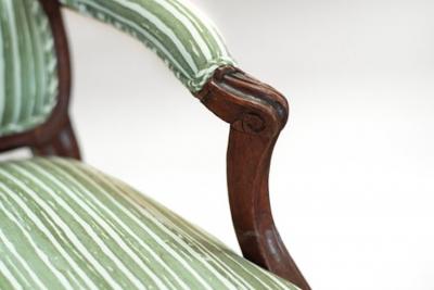 Pair of 18th C Louis XV Armchairs