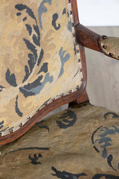 Pair of 18th Century French Louis XV Arm Chairs