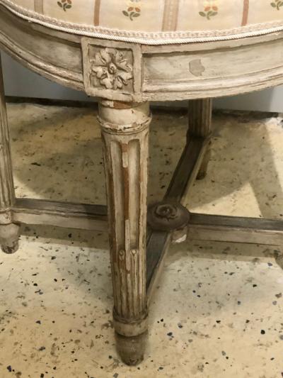 Pair of 18th Century French Musicians Chairs Diminutive Chair or Stools