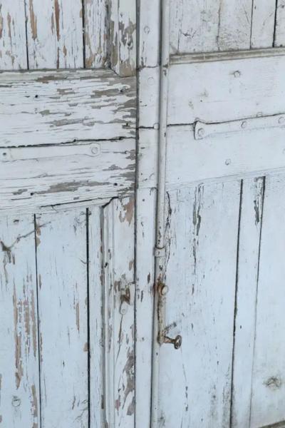 Pair of 18th Century French Shutters with Original Hardware