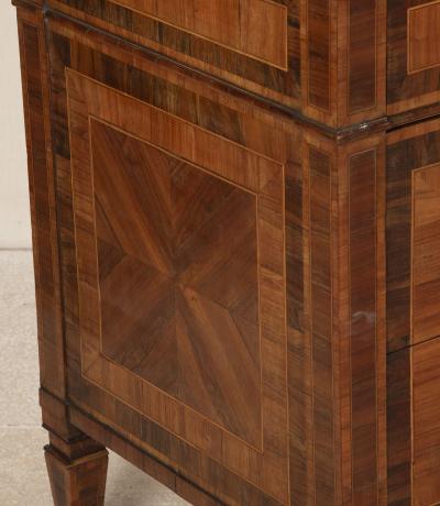 Pair of 18th Century Italian Marquetry Inlaid Commodes