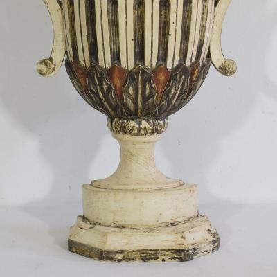 Pair of 18th Century Italian Neoclassical Altar Candleholders