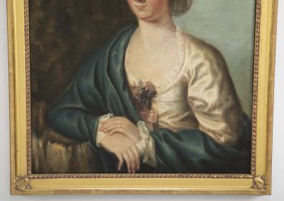 Pair of 18th Century Portraits of a Gentleman and a Lady