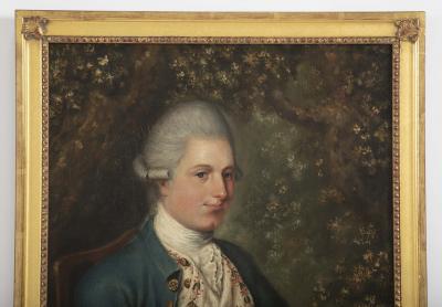 Pair of 18th Century Portraits of a Gentleman and a Lady