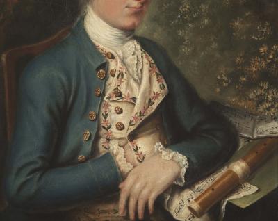 Pair of 18th Century Portraits of a Gentleman and a Lady