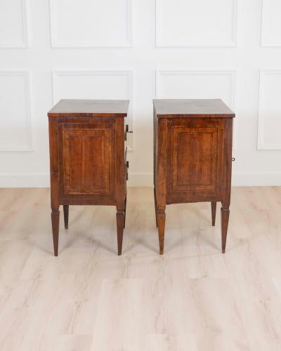 Pair of 18th Century Tuscan Louis XVI Bedside Tables