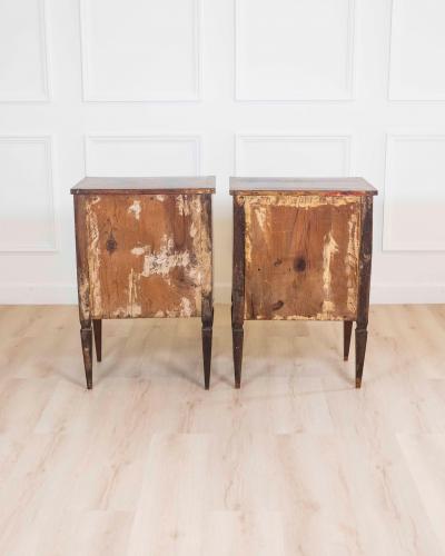 Pair of 18th Century Tuscan Louis XVI Bedside Tables