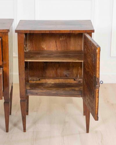Pair of 18th Century Tuscan Louis XVI Bedside Tables