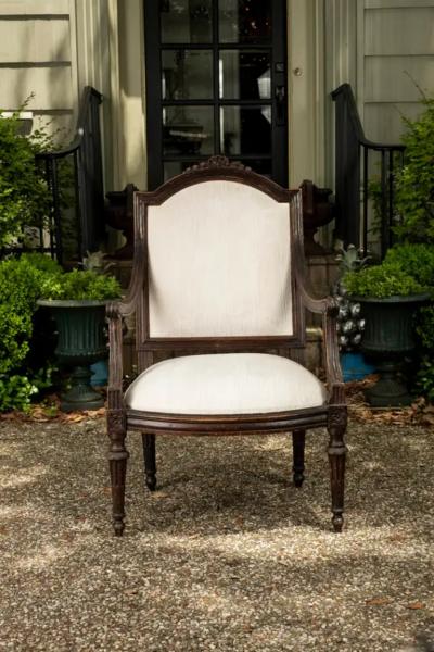 Pair of 18th Century Tuscan Walnut Side Chairs