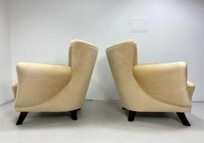 Pair of 1930 s Swedish Lounge Chairs