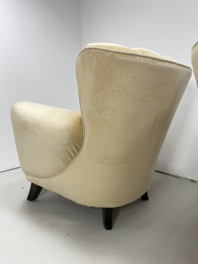 Pair of 1930 s Swedish Lounge Chairs