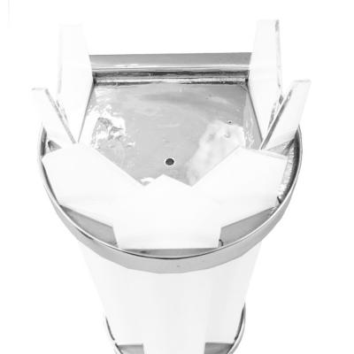 Pair of 1930s American Art Deco Theater Sconces with White Glass Inserts