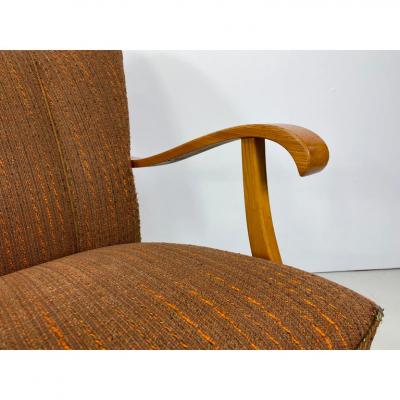 Pair of 1940 s Swedish Lounge Chairs