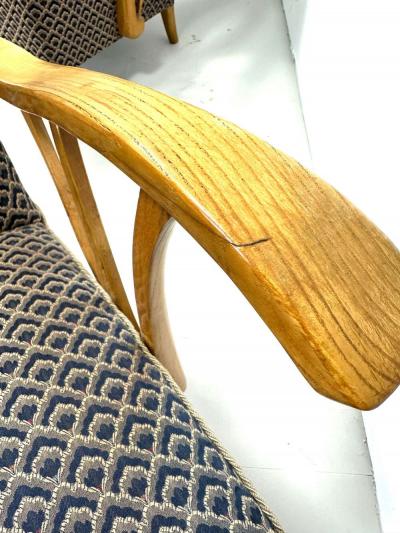 Pair of 1950 s Swedish Lounge Chairs