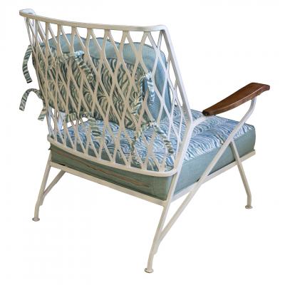 Pair of 1950s Cast Iron Club Chairs by Maurizio Tempestini for Salterini