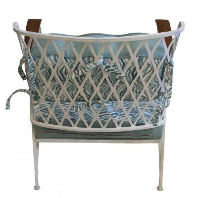 Pair of 1950s Cast Iron Club Chairs by Maurizio Tempestini for Salterini