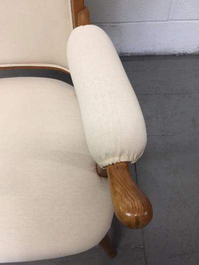 Pair of 1950s French Country Armchairs