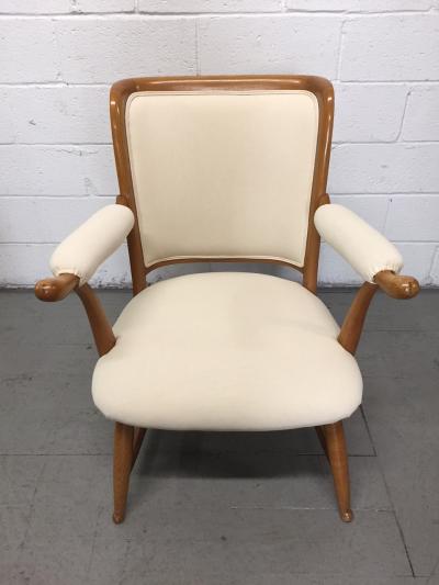 Pair of 1950s French Country Armchairs
