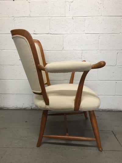 Pair of 1950s French Country Armchairs