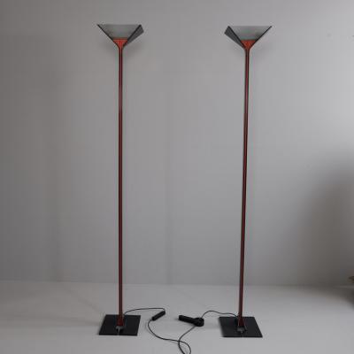 Pair of 1970s Afra Tobia Scarpa Halogen Butterfly Lamps Italy