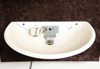 Pair of 1970s Alabaster Sconces 3 Pairs Available 