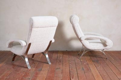 Pair of 1970s Italian Armchairs