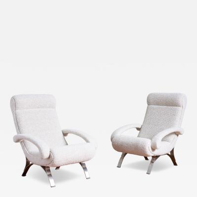 Pair of 1970s Italian Armchairs