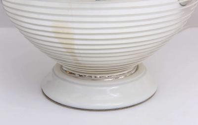 Pair of 1970s Mercury Glass Globe Table Lamps