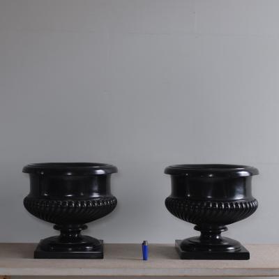 Pair of 1970s Resin Urns Spain