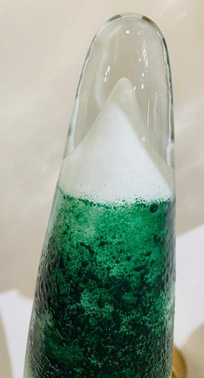 Pair of 1980s Italian Murano Glass Wall Lights