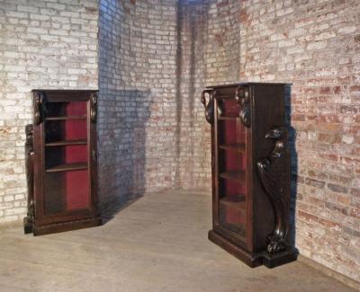 Pair of 19th Century Classical Revival Bookcases