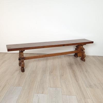 Pair of 19th Century Continental Benches