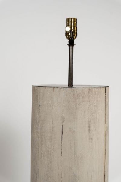 Pair of 19th Century Doric Column Floor Lamps