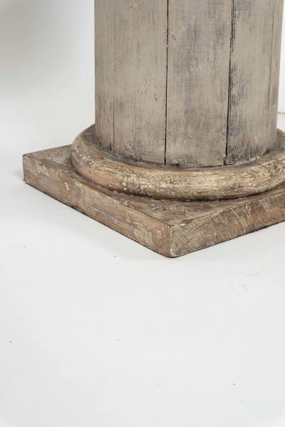Pair of 19th Century Doric Column Floor Lamps