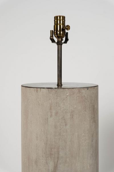 Pair of 19th Century Doric Column Floor Lamps