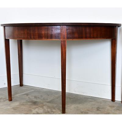 Pair of 19th Century English Mahogany Console Tables
