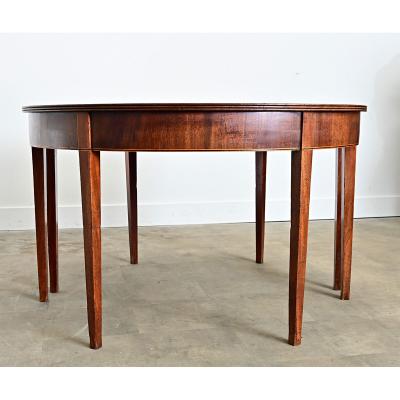 Pair of 19th Century English Mahogany Console Tables